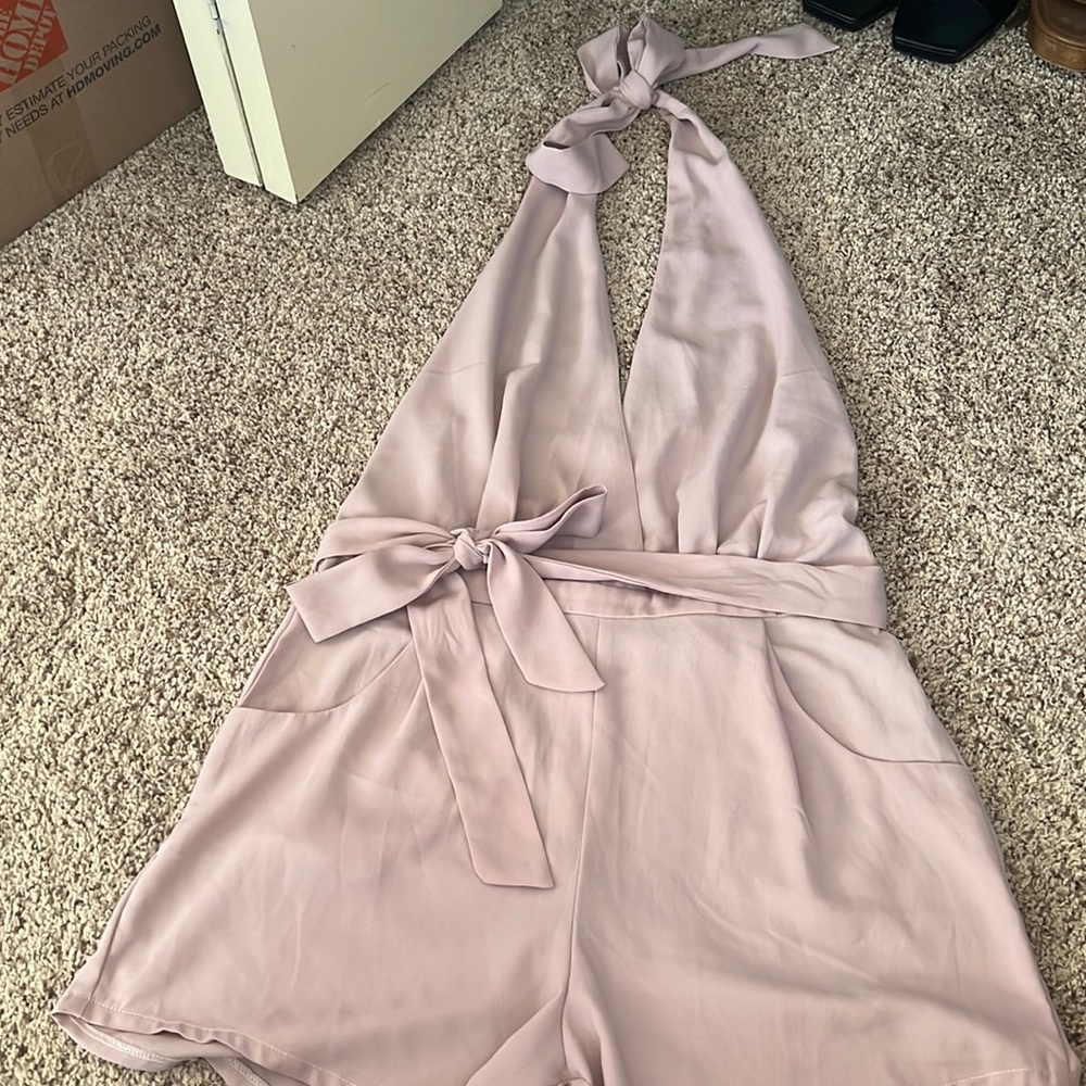 Pink romper